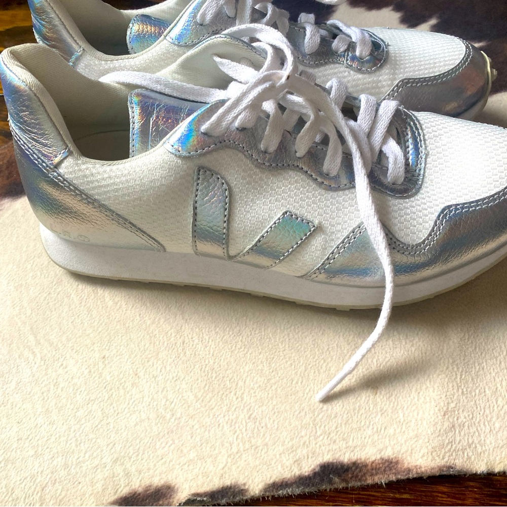 Veja Rio Branco - silver/white 8
